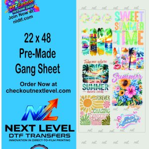 Summer Gang Sheet #001